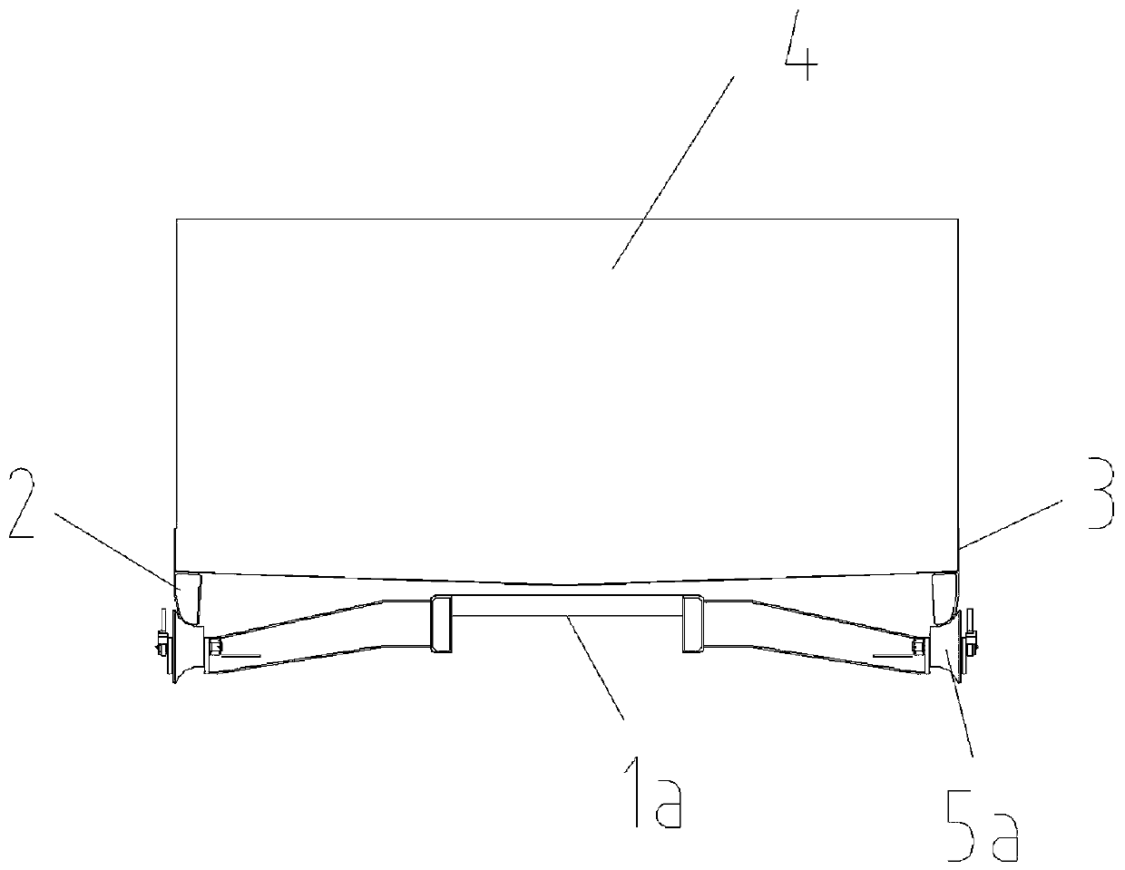 Ship rail carrying device