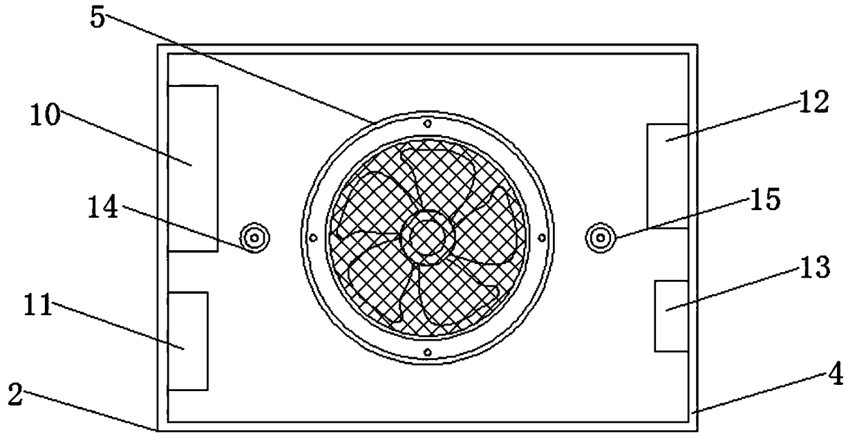 Environment-friendly new energy pure electric vehicle exhaust device