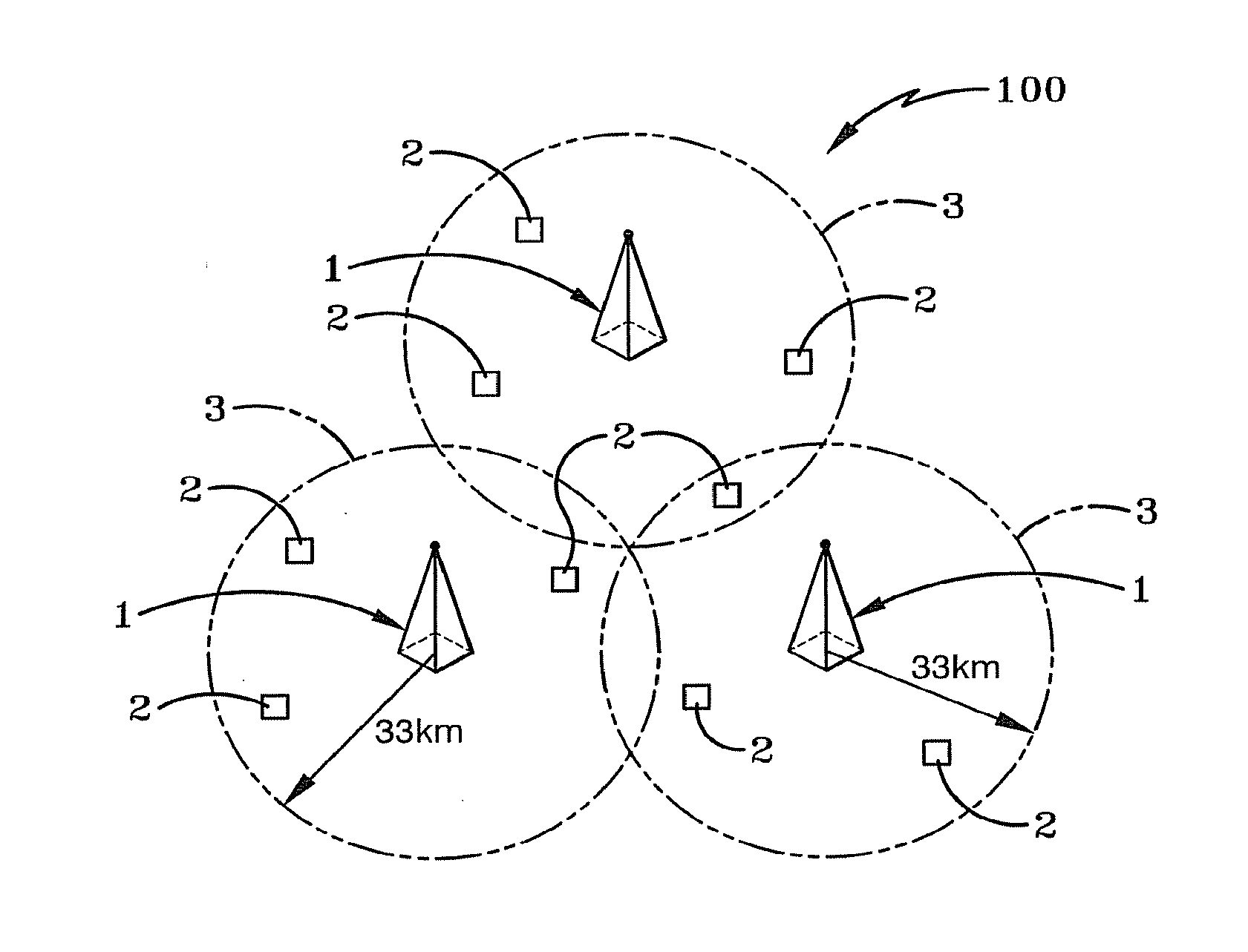 Method and system to make current wireless radios cognitive using an external sensor and application level messaging