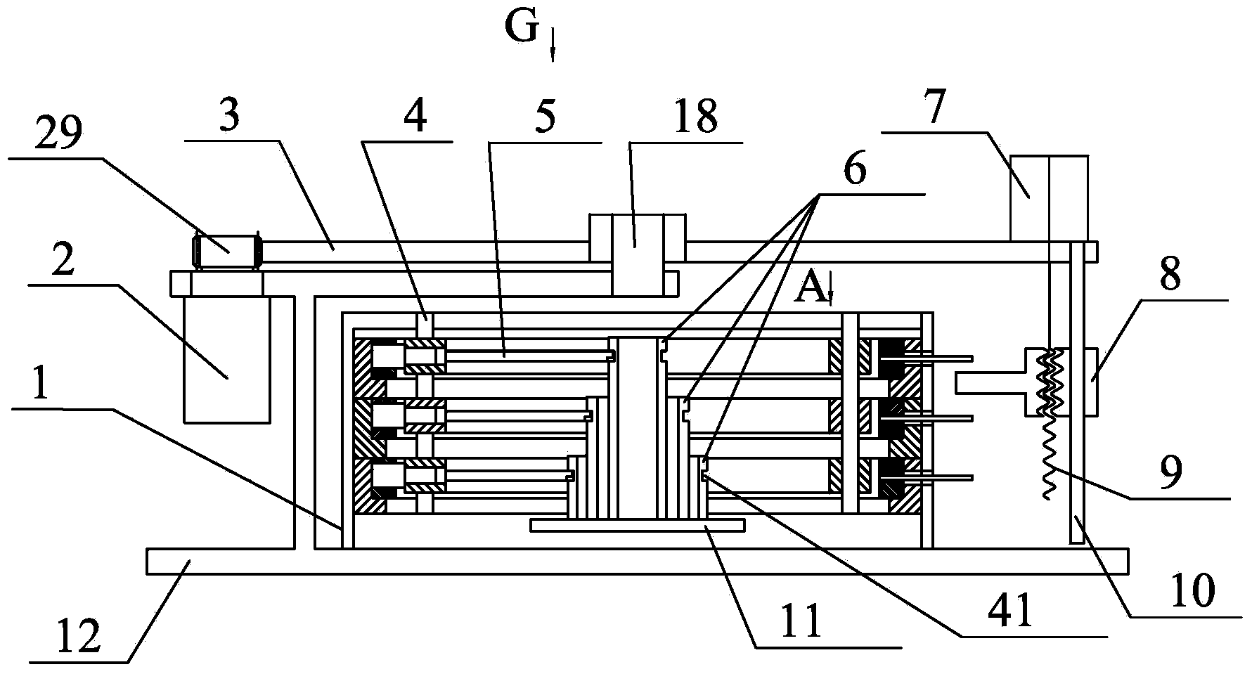 Free-combination automatic-weight adding device