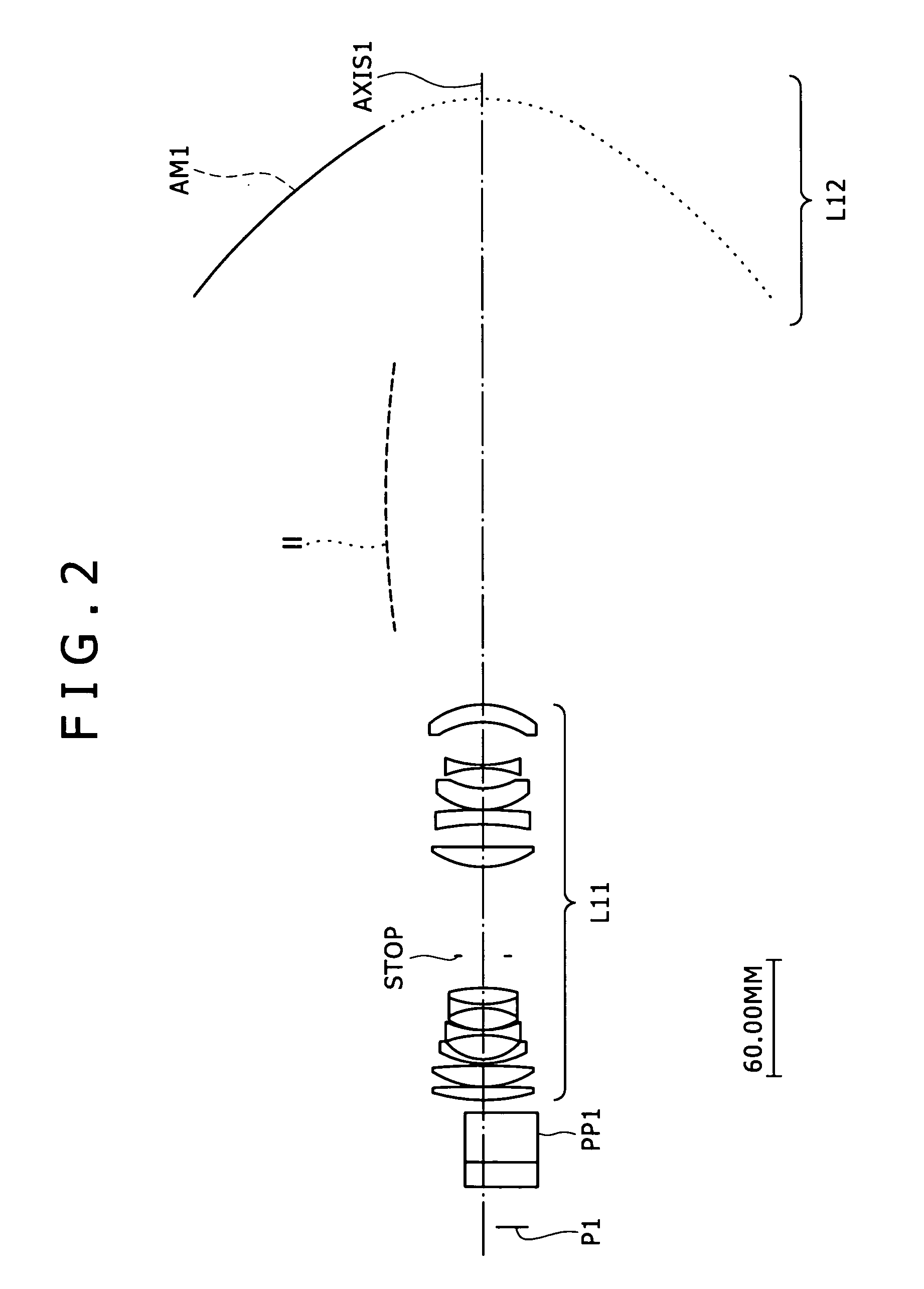 Projection optical system and projection-type image display apparatus