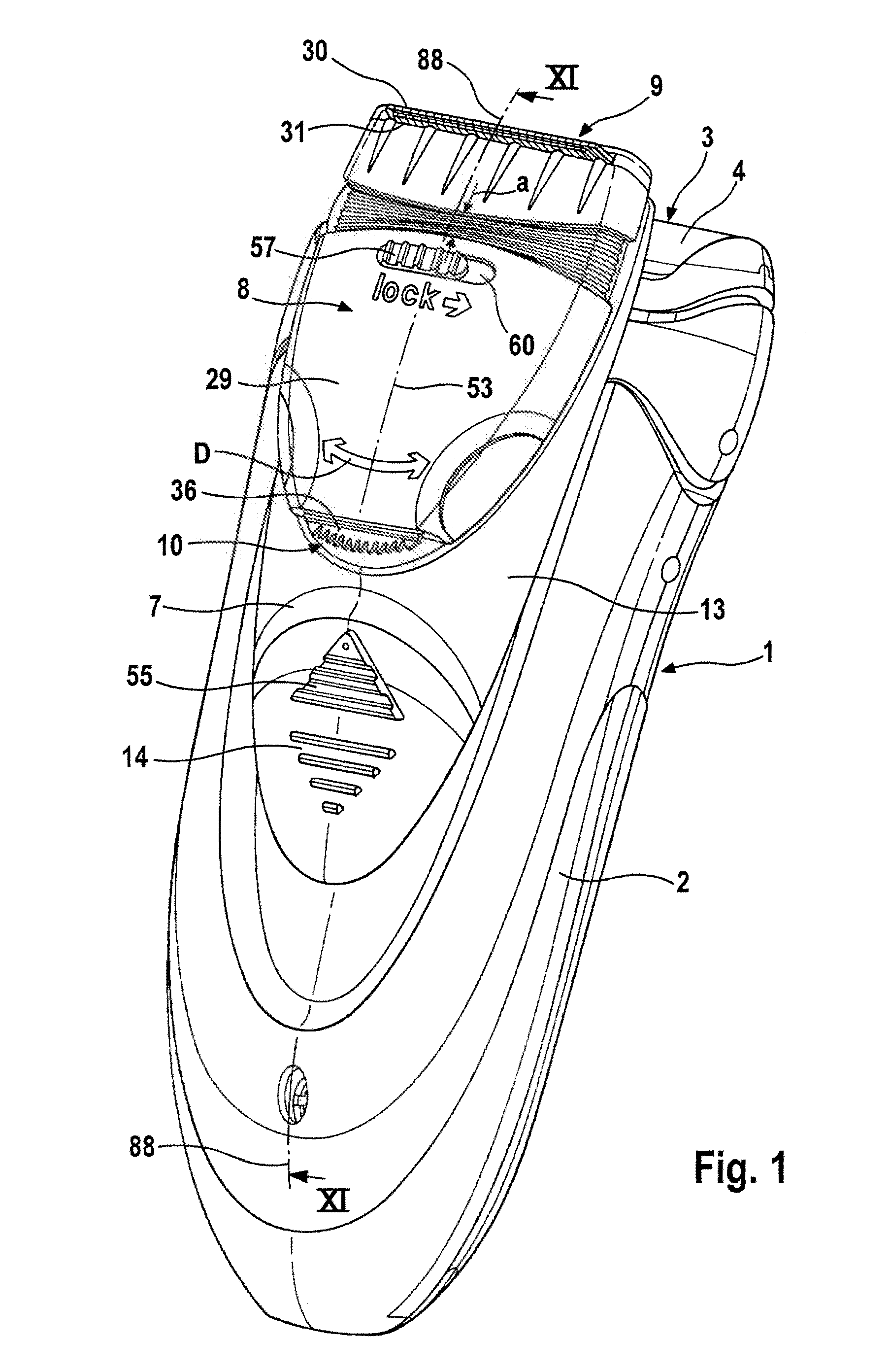 Electrically Operated Hair Cutting Device