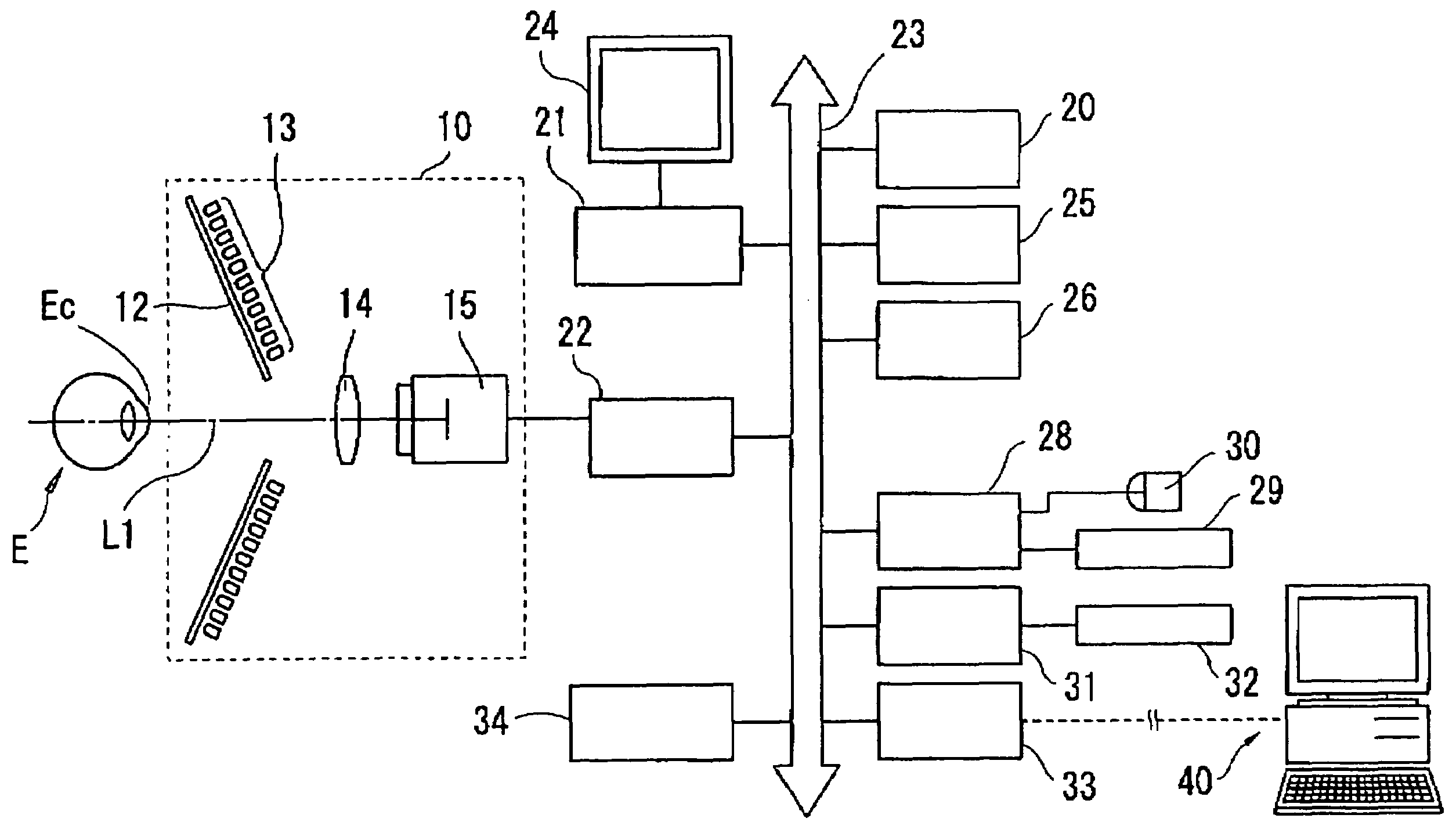 Ophthalmic apparatus and a method to determine power of an intraocular lens