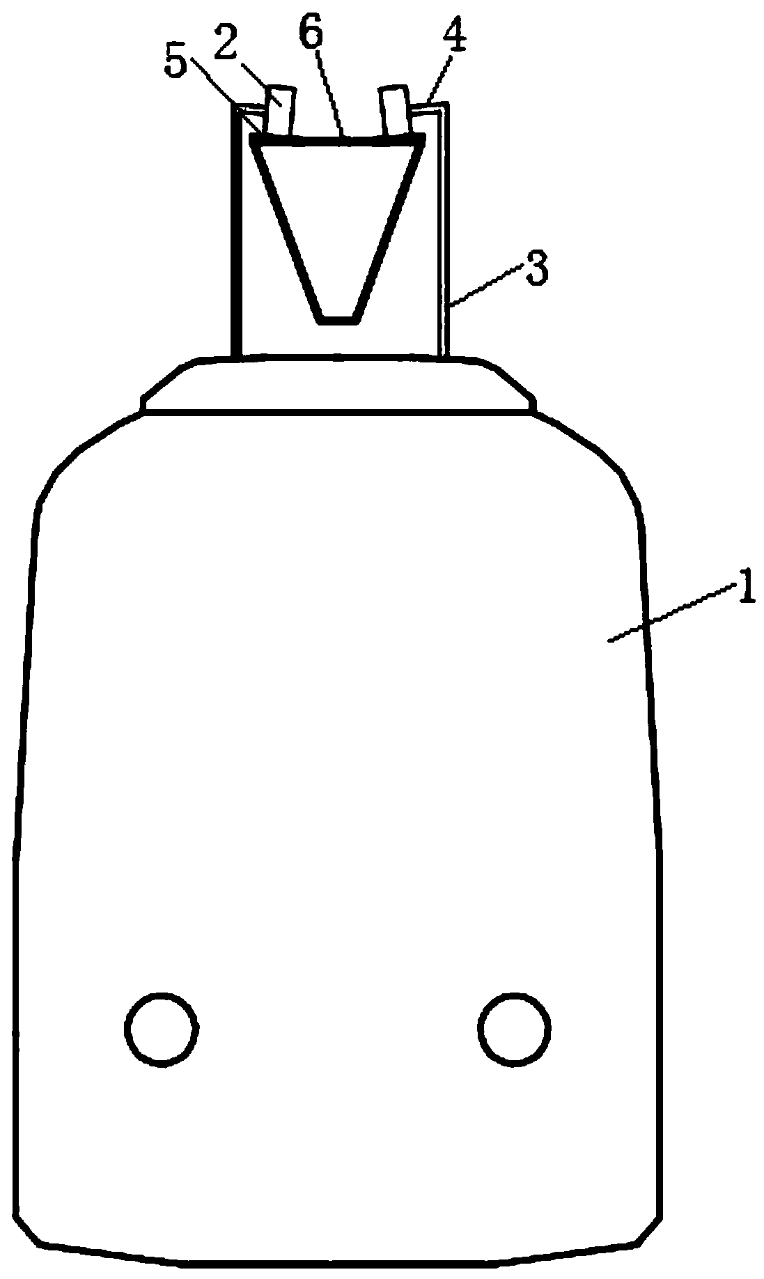 Top-mounted suspension track beam and top-mounted suspension air-rail transportation system