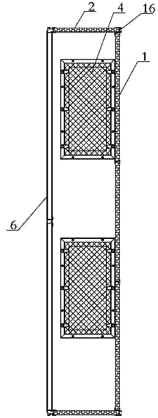 Purification layer flow air supply ceiling of operating room