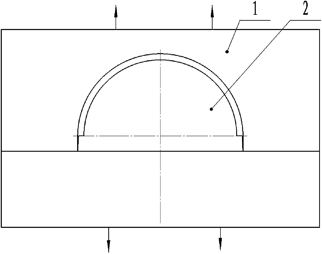 Technique for casting gray cast iron thin-wall pipe fitting evanescent die