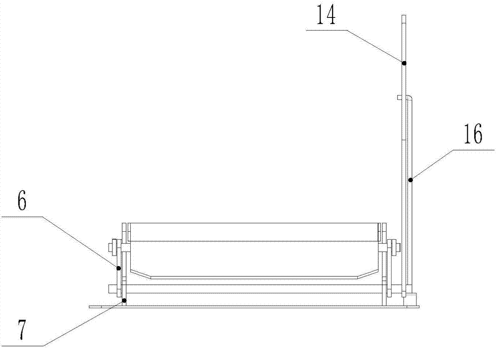 Lifting device for ash collection cylinder of dust remover