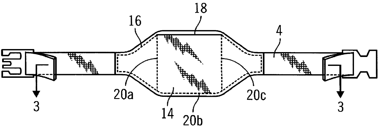 Waist mounted illuminating device