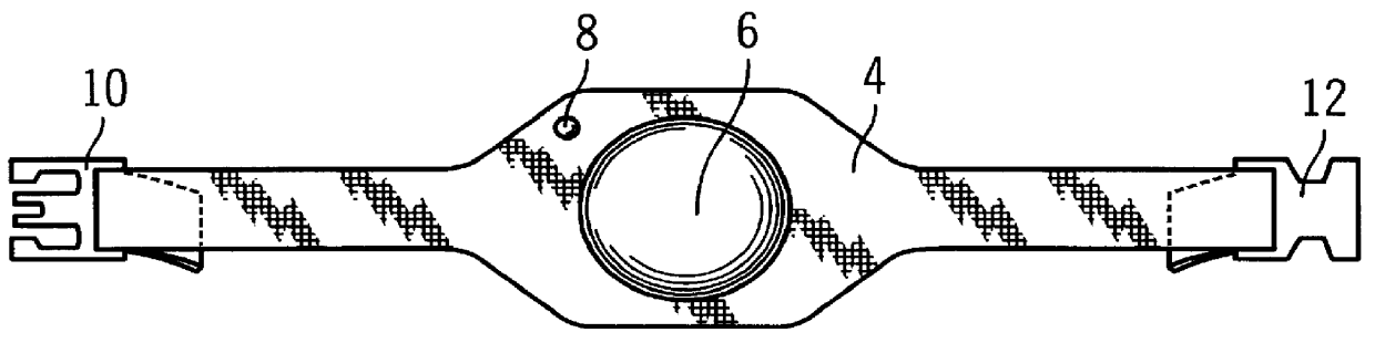 Waist mounted illuminating device