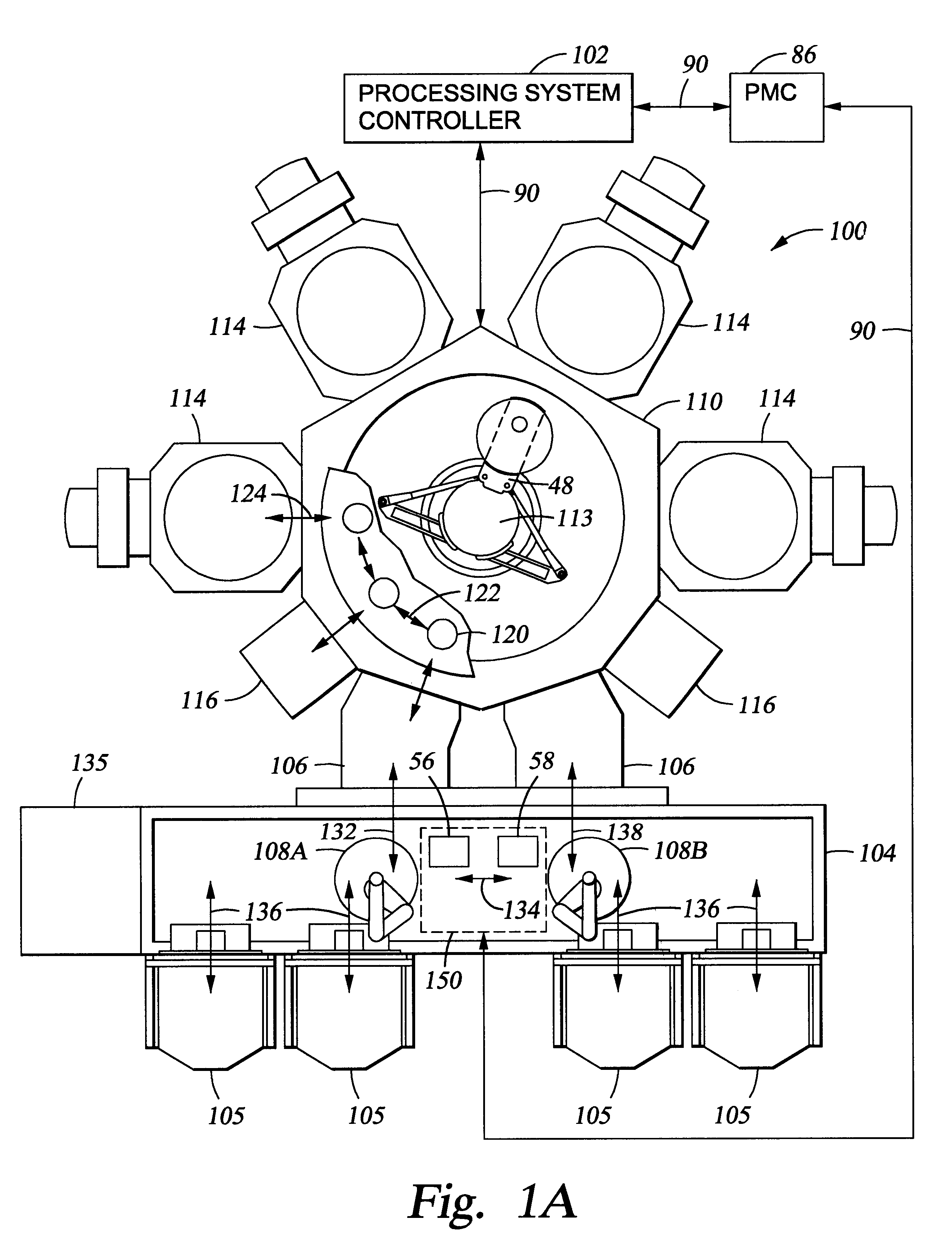 Method and apparatus for embedded substrate and system status monitoring