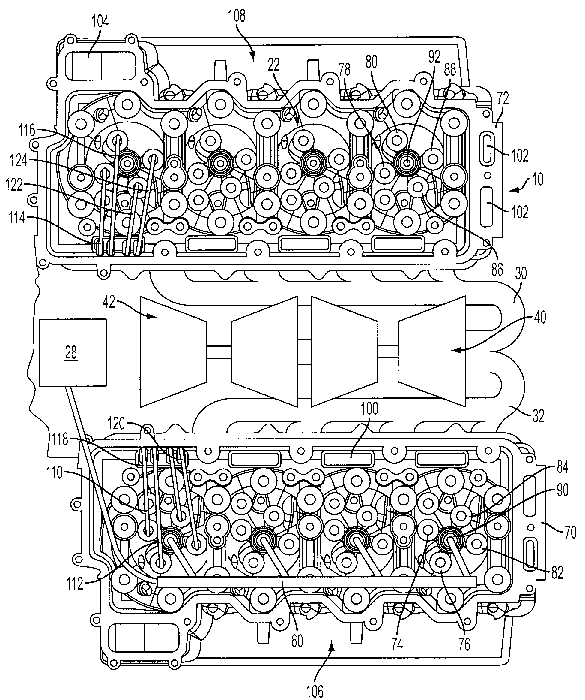 Push Rod Engine With Inboard Exhaust