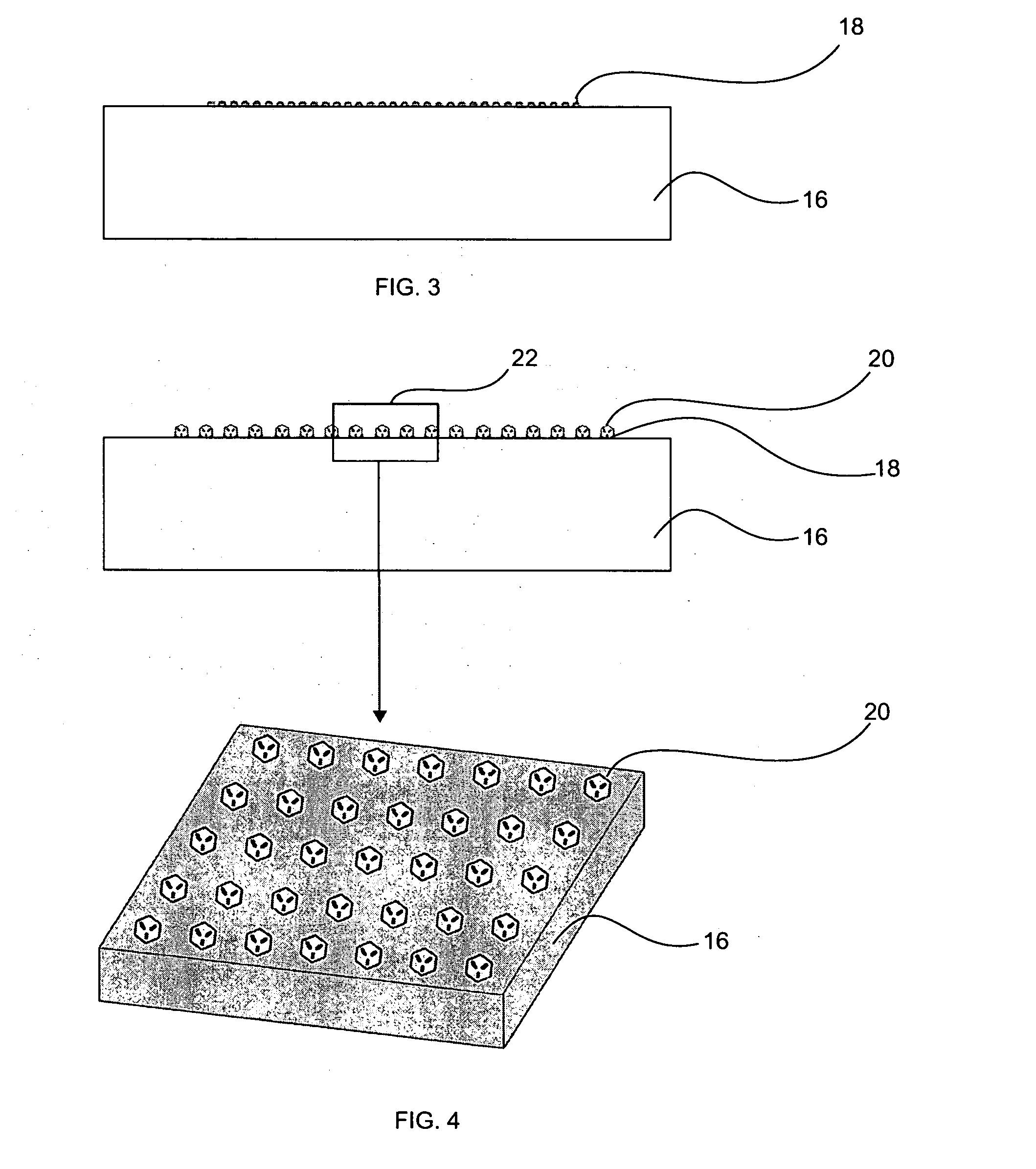 Methods for securing individual abrasive particles to a substrate in a predetermined pattern