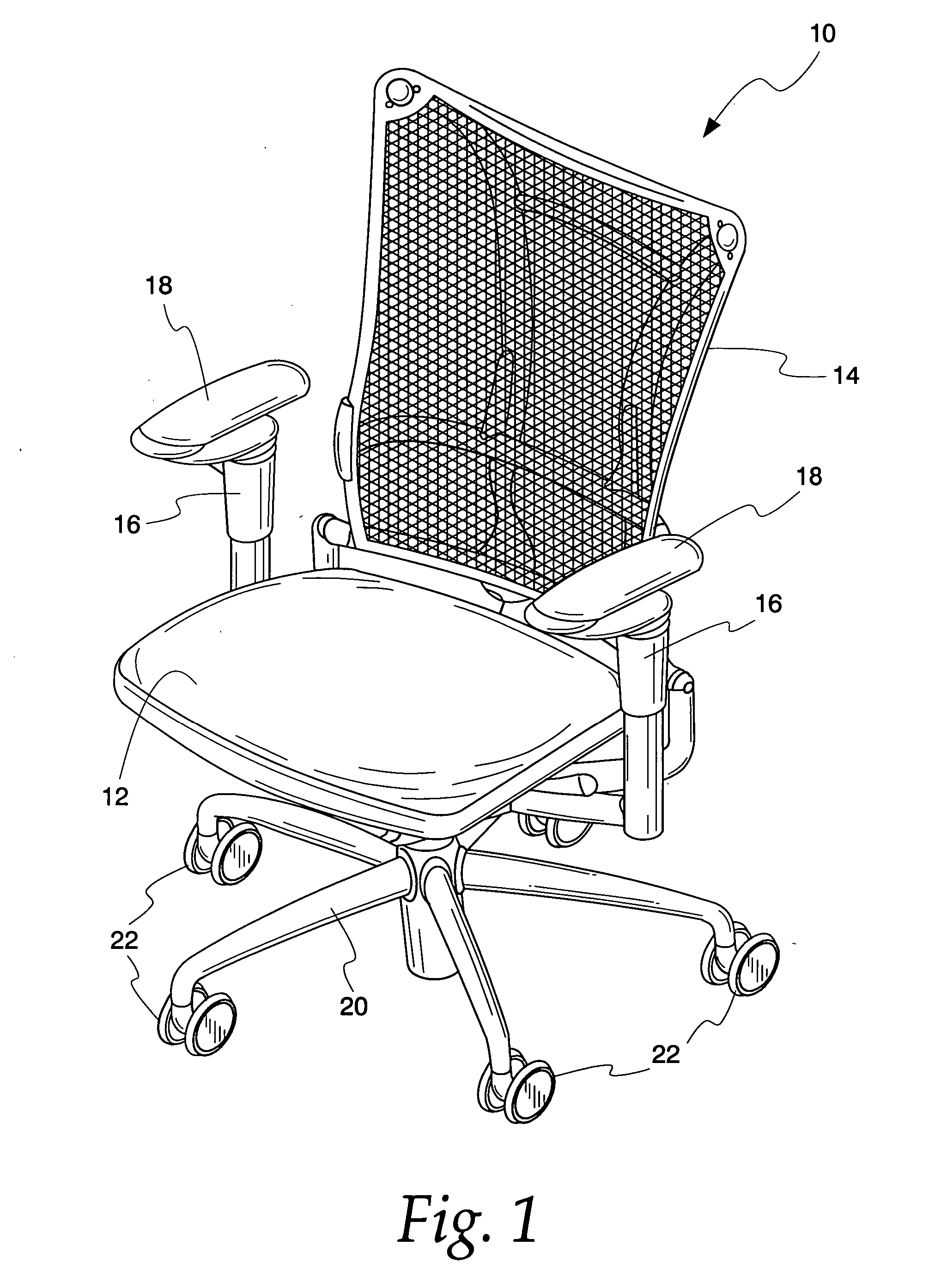 Chair back construction