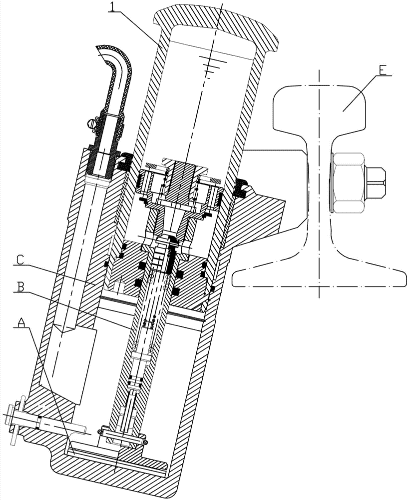 High-load retarder with welding type piston