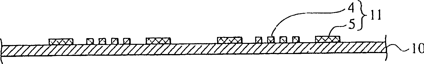 Surface acoustic wave device and method of manufacturing device