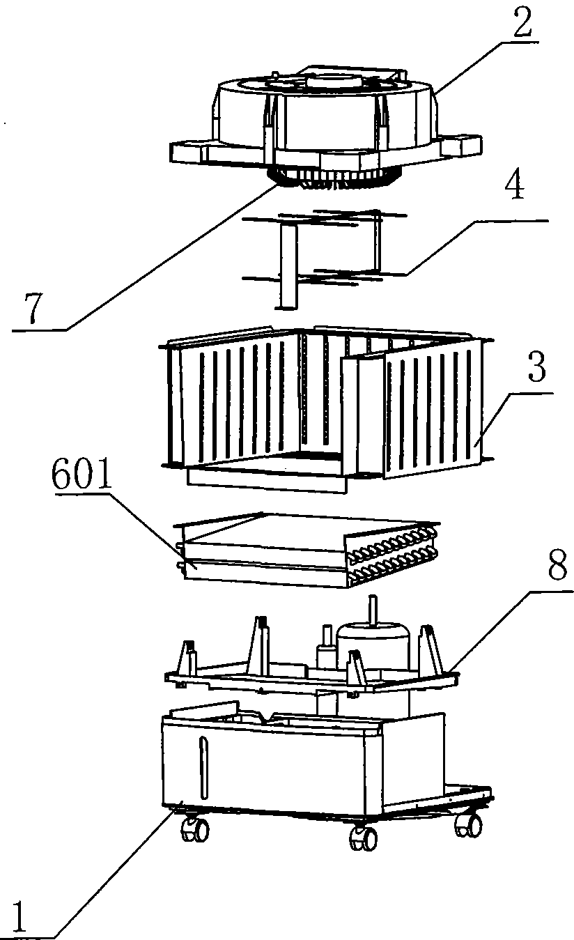 Indoor air purification and dehumidification fan heater