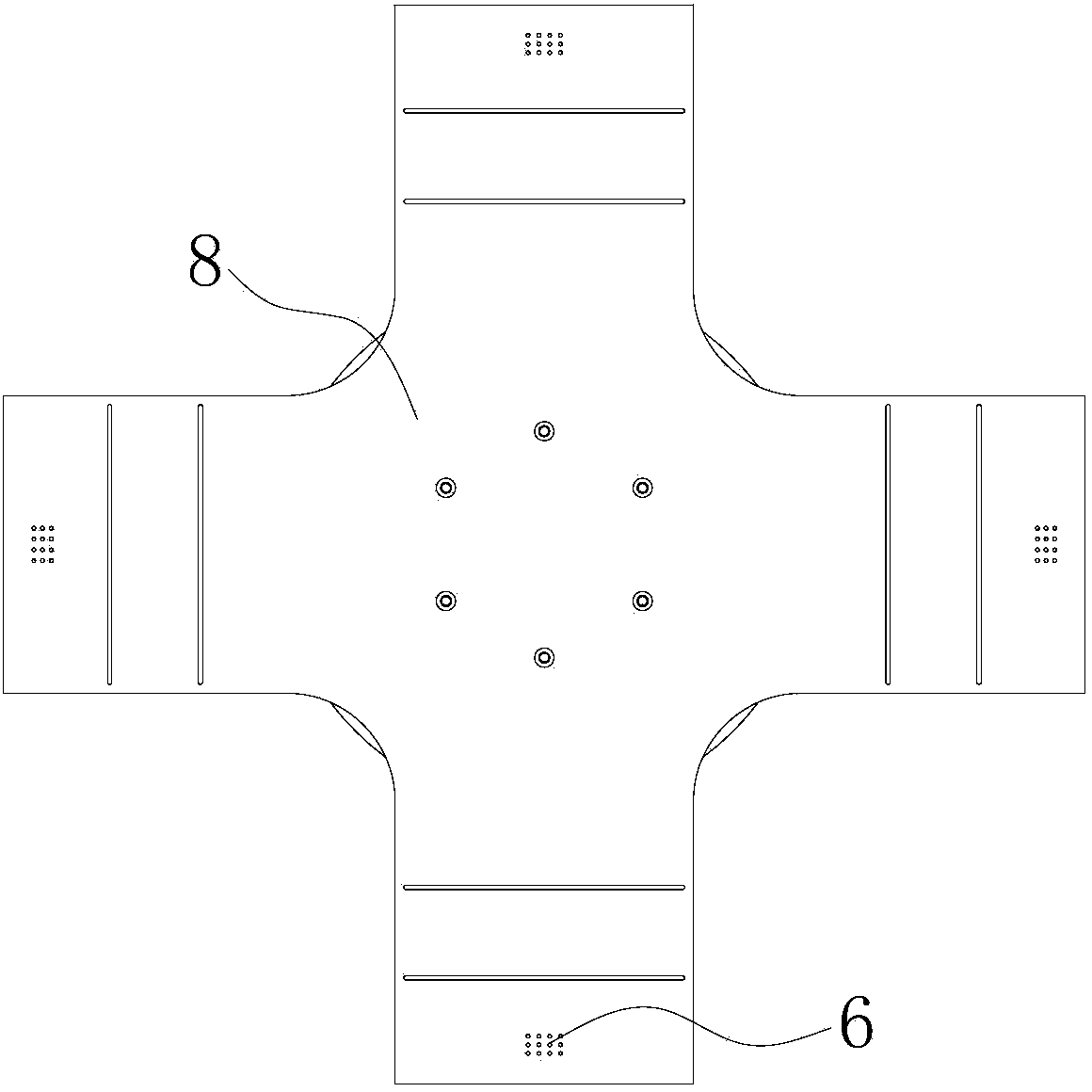 Rotating disc type multi-station automatic dispensing mechanism