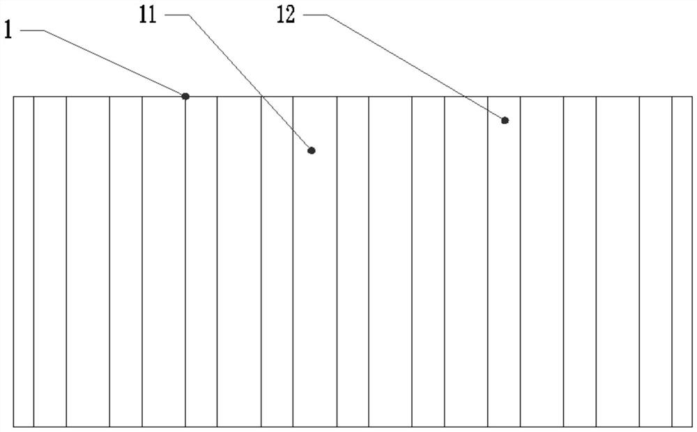 Membrane water wall coating high-frequency remelting gas tube bundle and oxidation method thereof