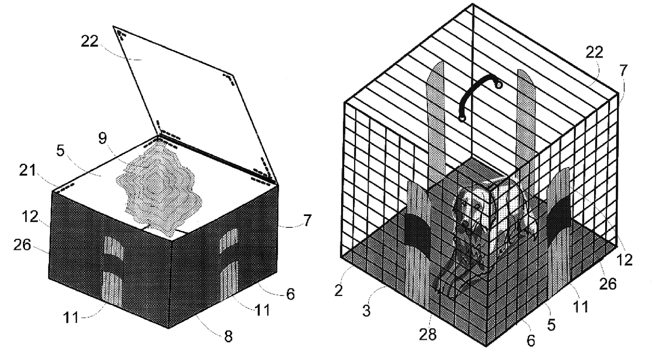 Universal semi-automatic foldable box