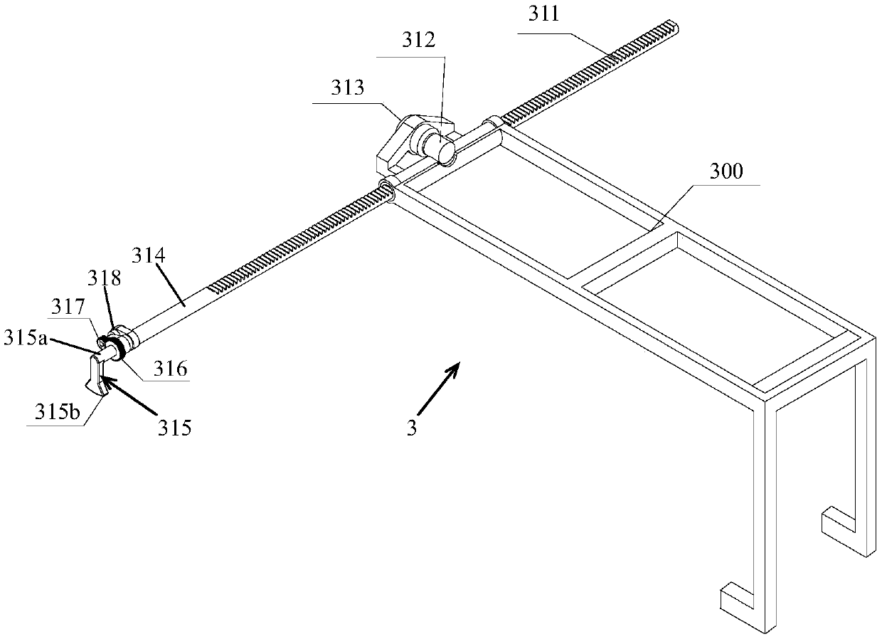 Battery storage and taking device