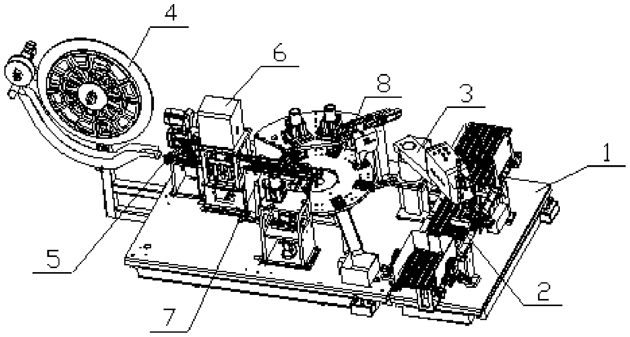 High-speed backboard connector backboard assembling equipment and assembling process