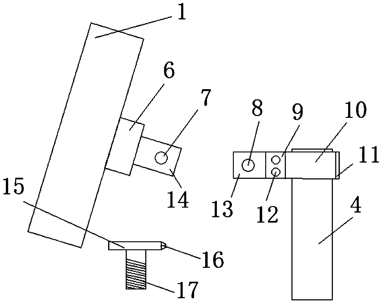 Display connection device for winding machine in carrier coil processing