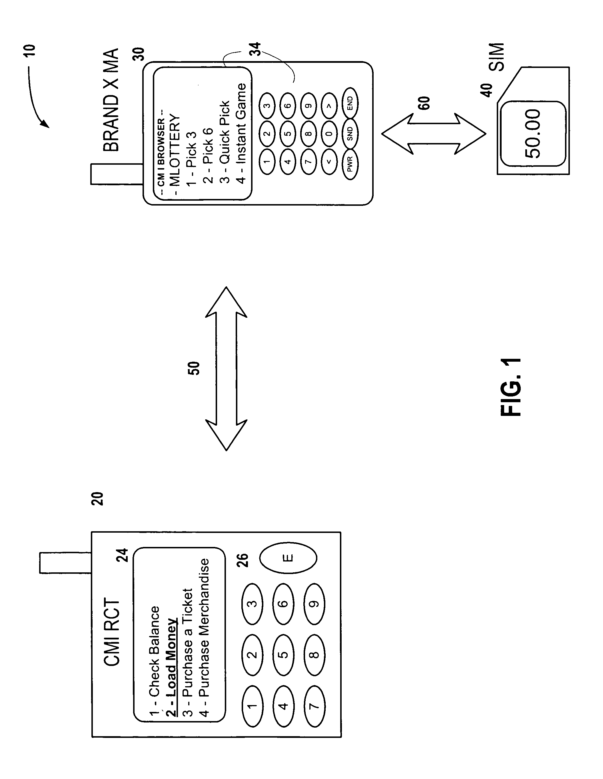 Mobile lottery, gaming and wagering system and method