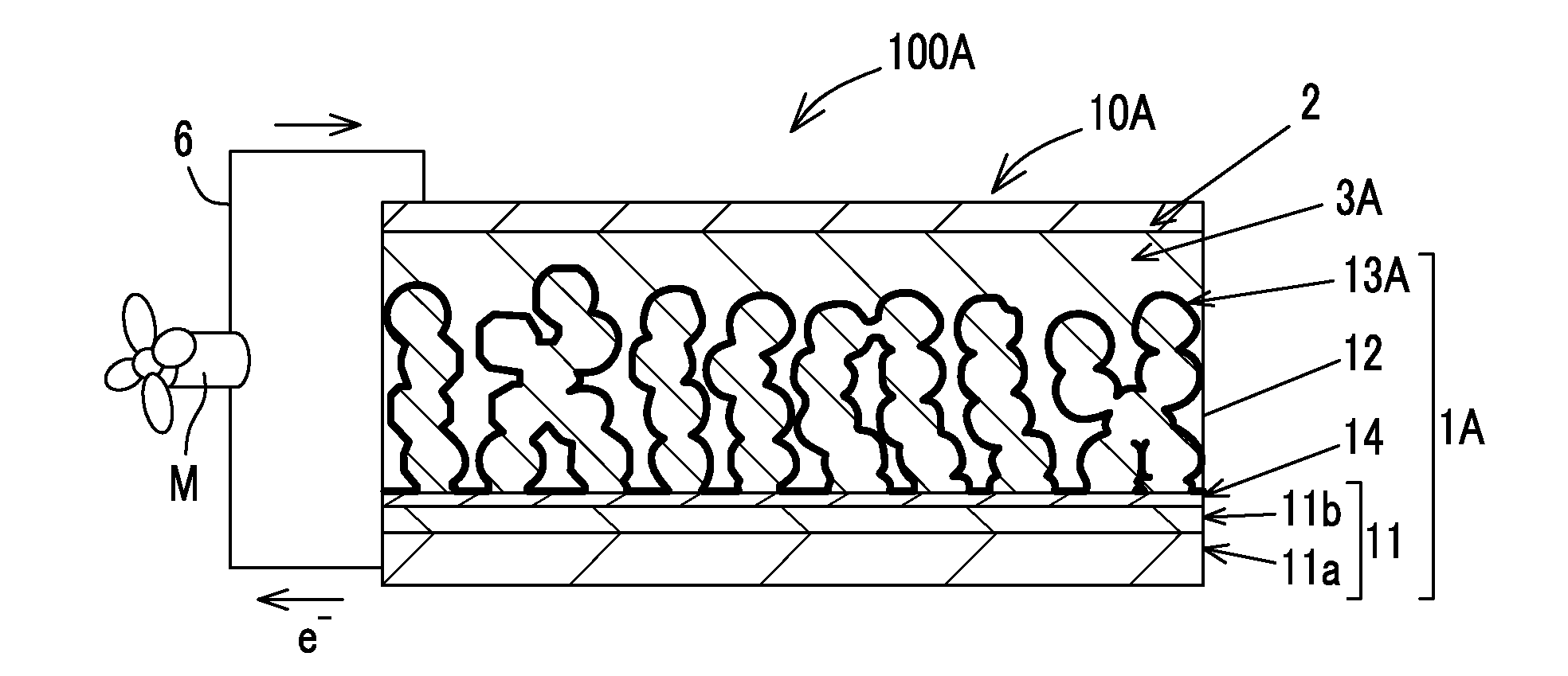 Photoelectric conversion element and solar cell