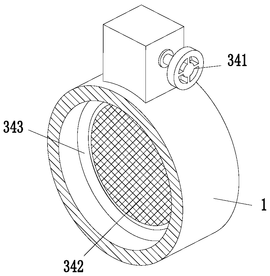 Treatment device for desulfurization and denitration of high-temperature industrial flue gas