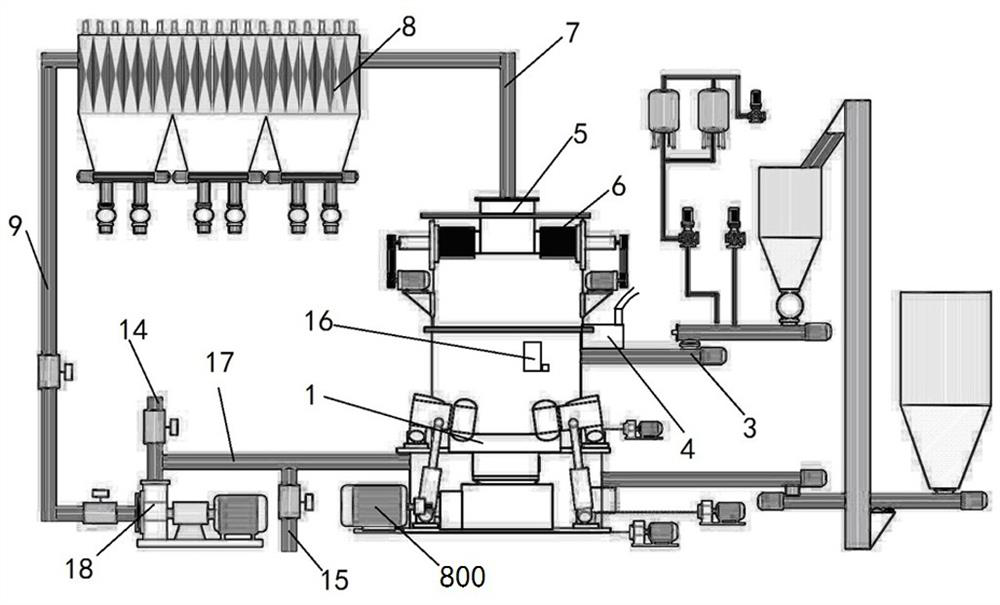 Intelligent non-metallic mine crushing equipment and production method