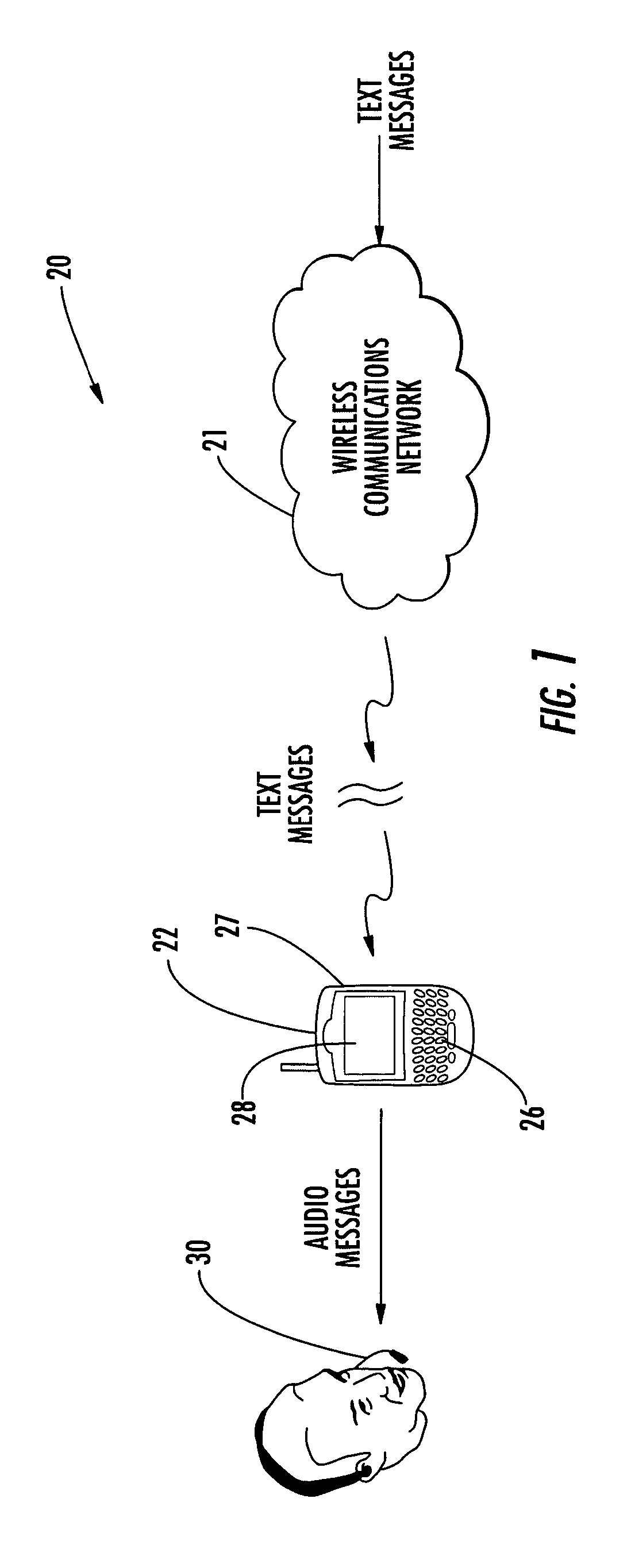 Communications system providing automatic text-to-speech conversion features and related methods