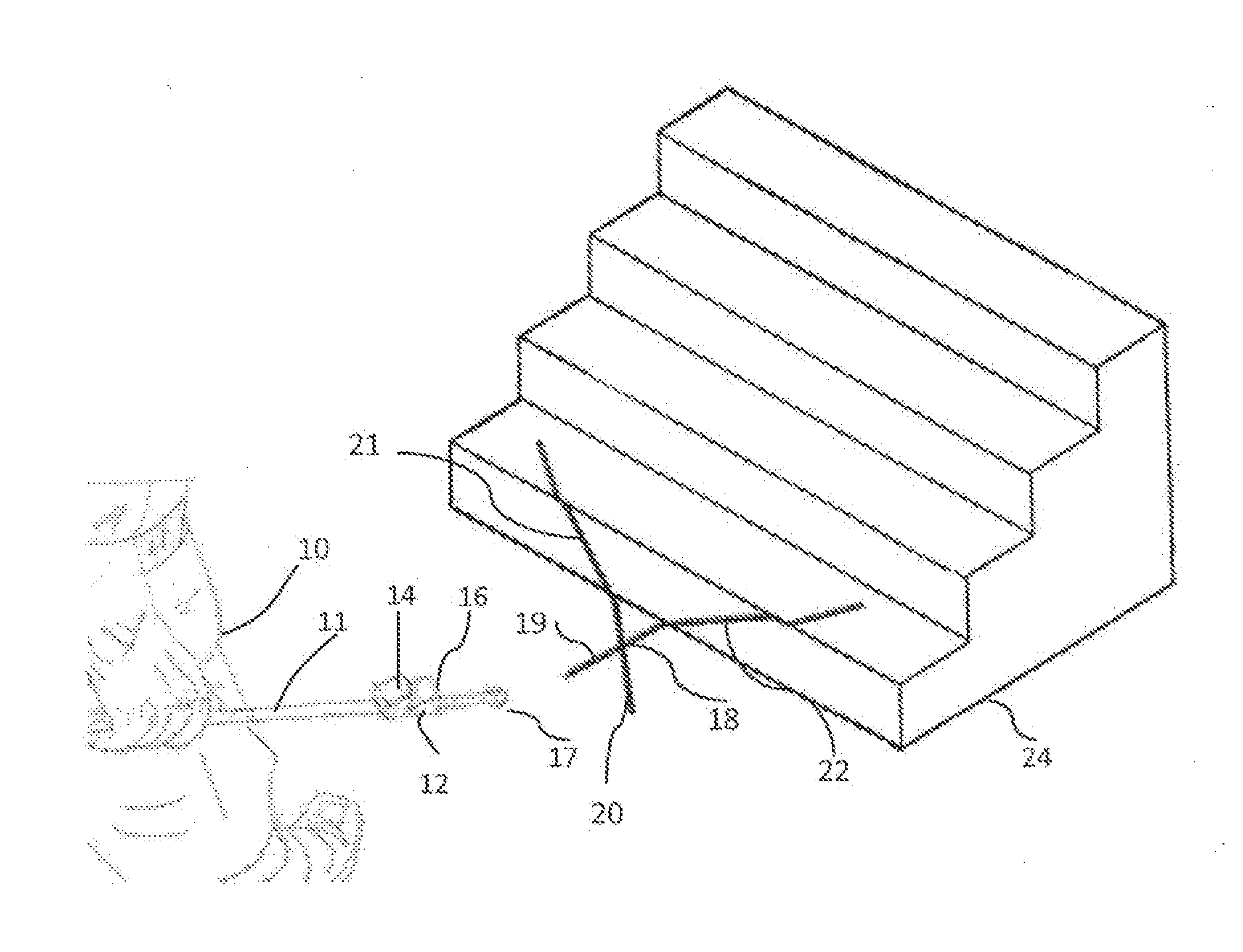 Laser obstacle detector