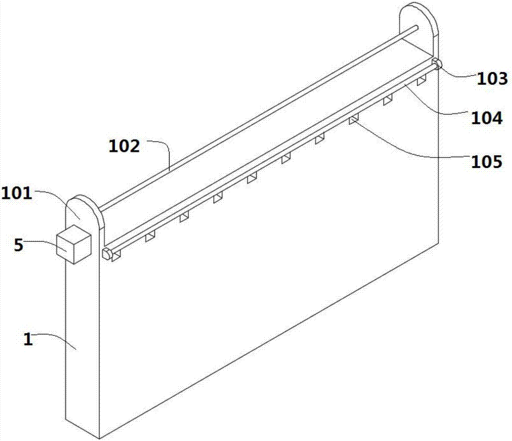 Automatic greenhouse based on electromagnetic suction