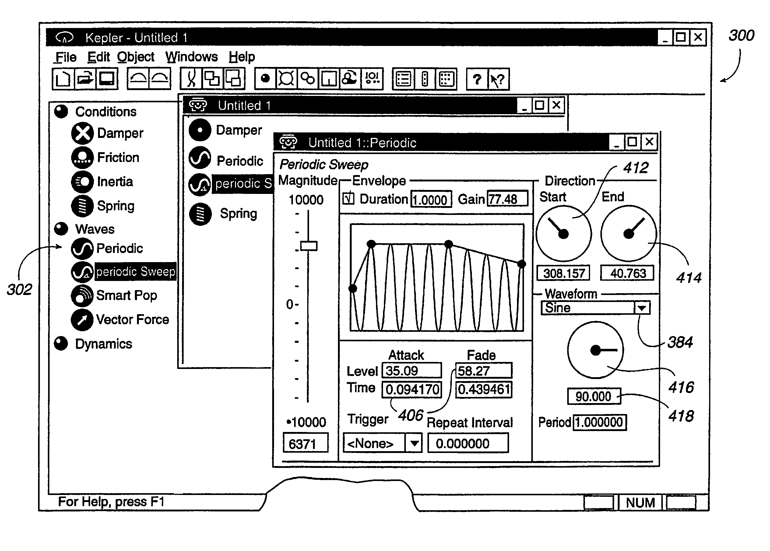 Designing force sensations for force feedback computer applications