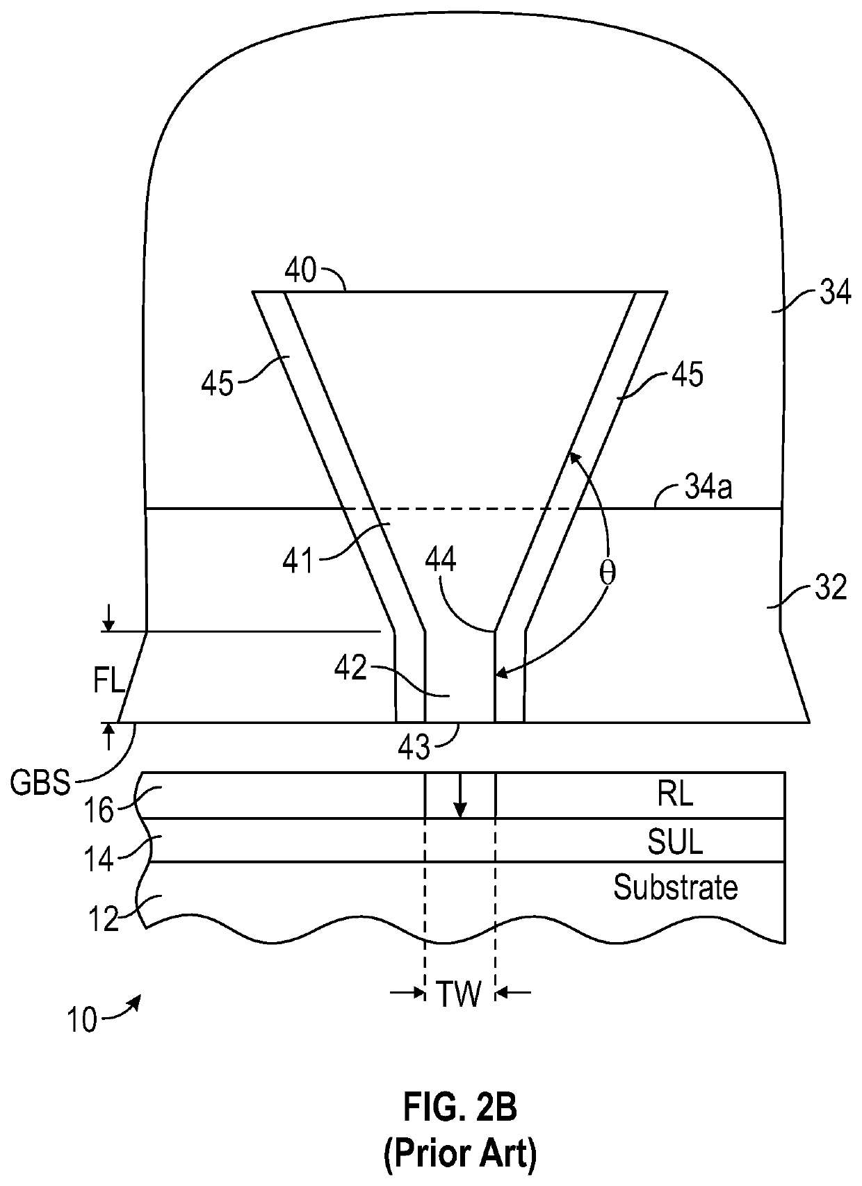 Perpendicular magnetic recording write head with heater and heat sink for providing temperature gradient across the main pole