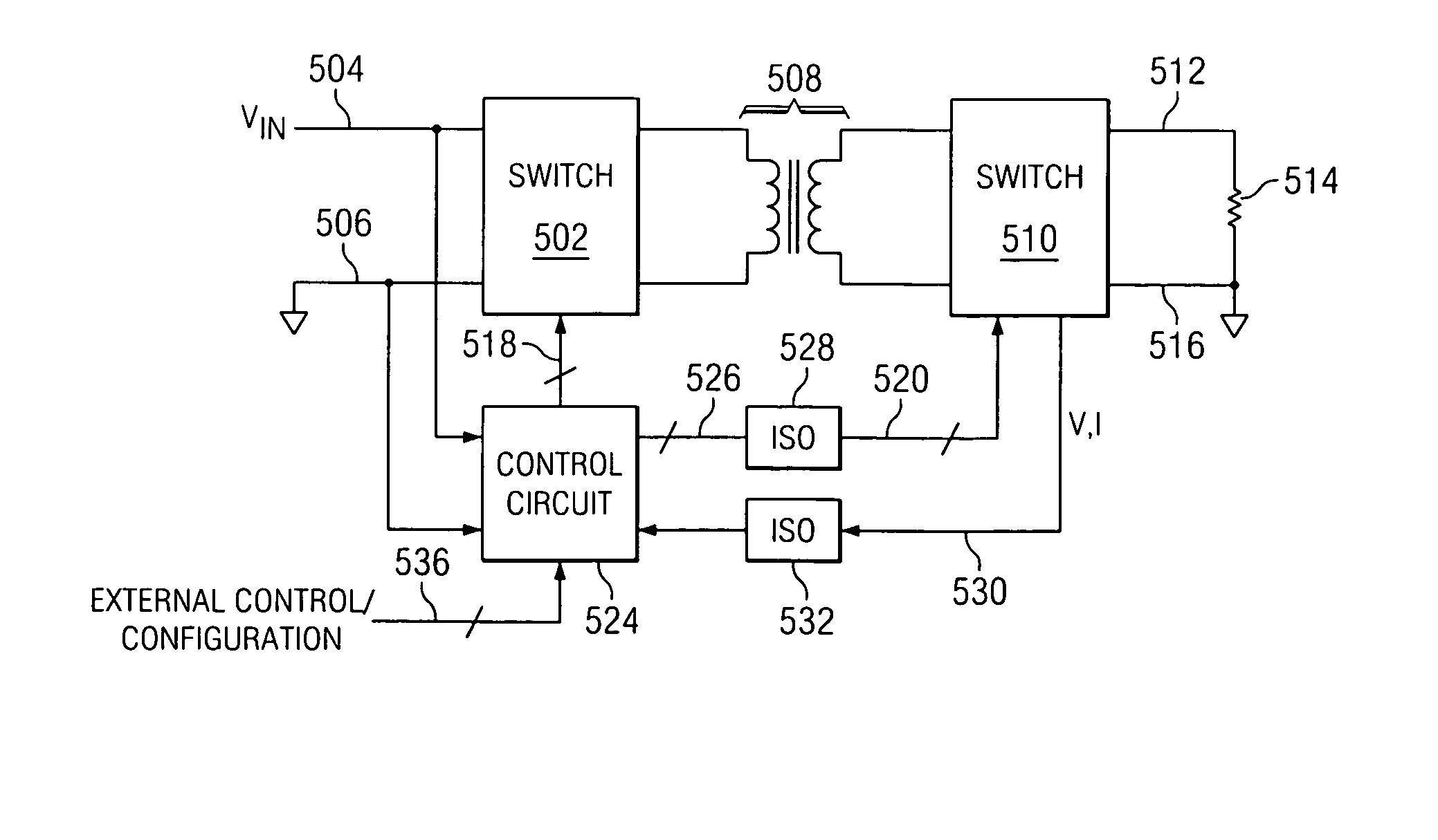 On chip transformer isolator