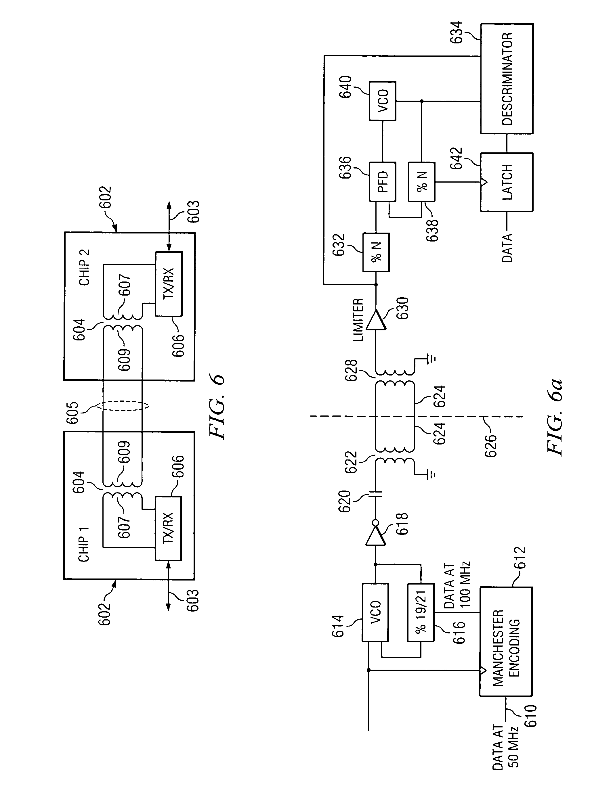 On chip transformer isolator