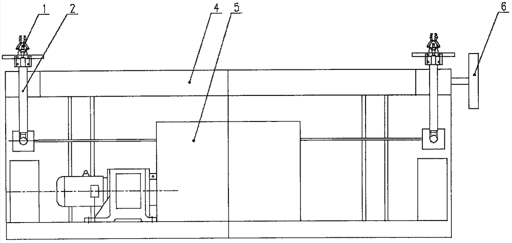 A container twist lock automatic unlocking device