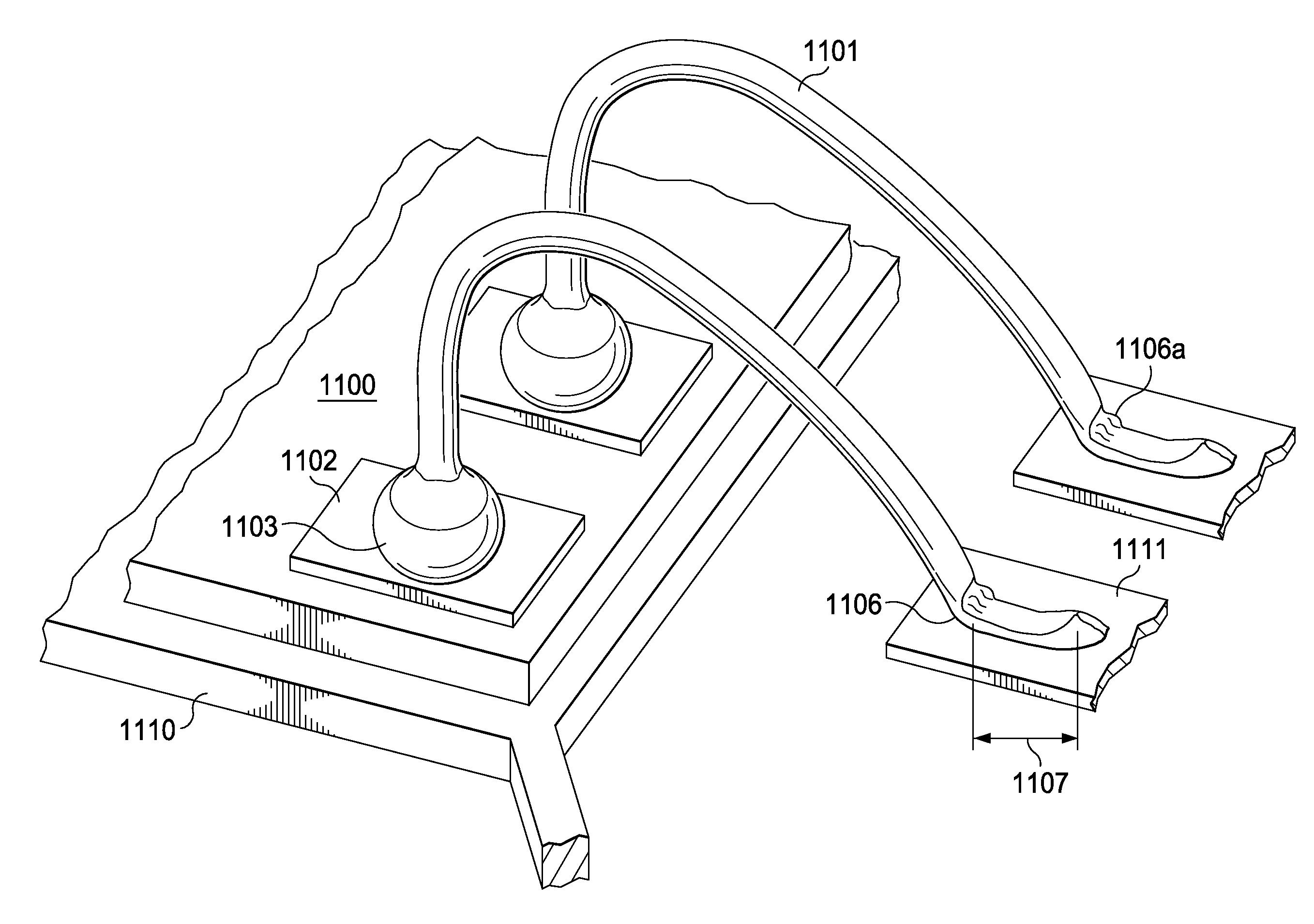 Wire Stitch Bond Having Strengthened Heel