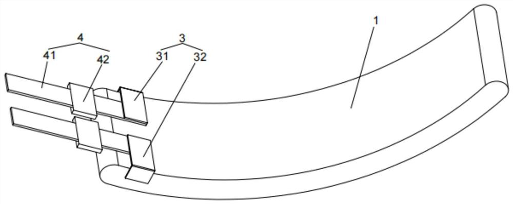 Winding type curved surface battery