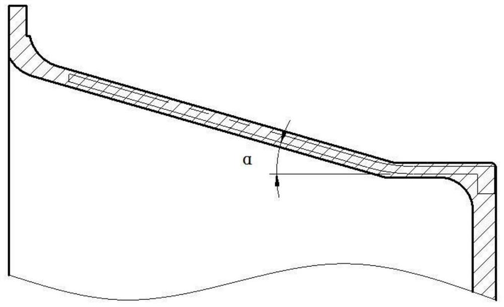 Machining method of aviation parts spinning blanks