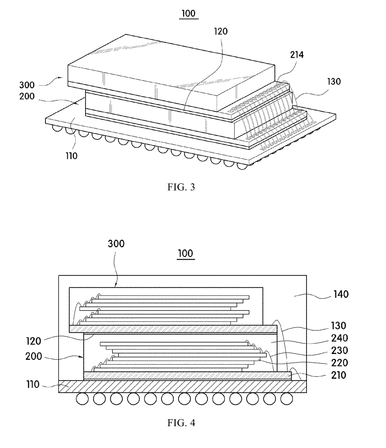 Package substrate comprising side pads on edge, chip stack, semiconductor package, and memory module comprising same