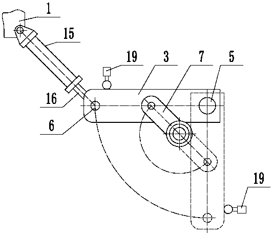 A rotary mechanism for a working turntable