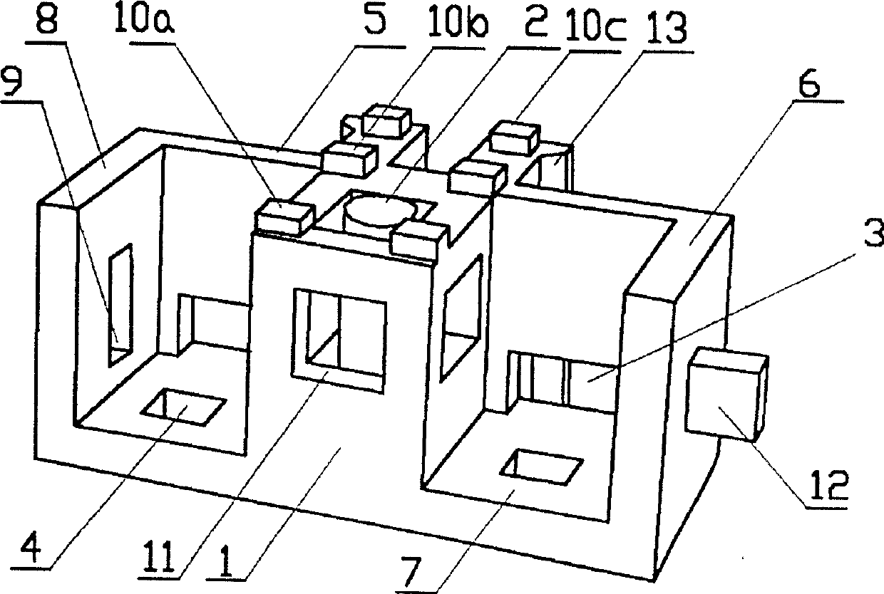 Porous habitat unit type ecological shore protection block