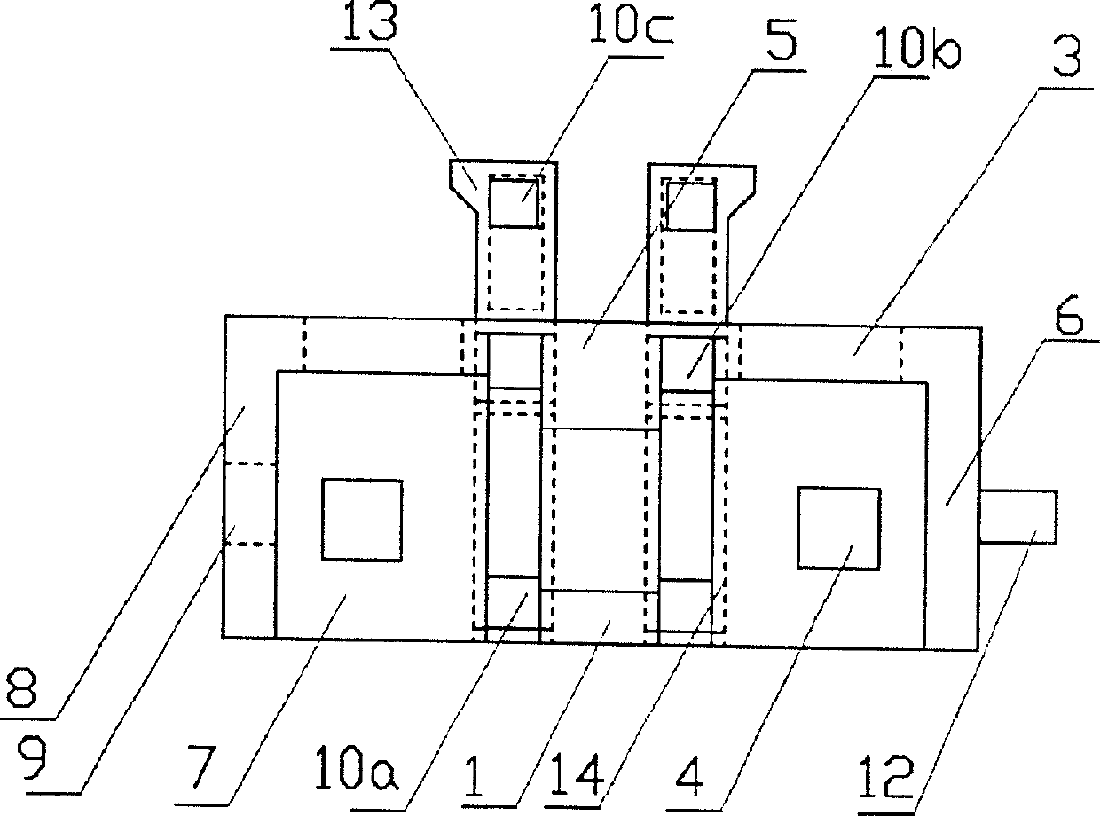 Porous habitat unit type ecological shore protection block