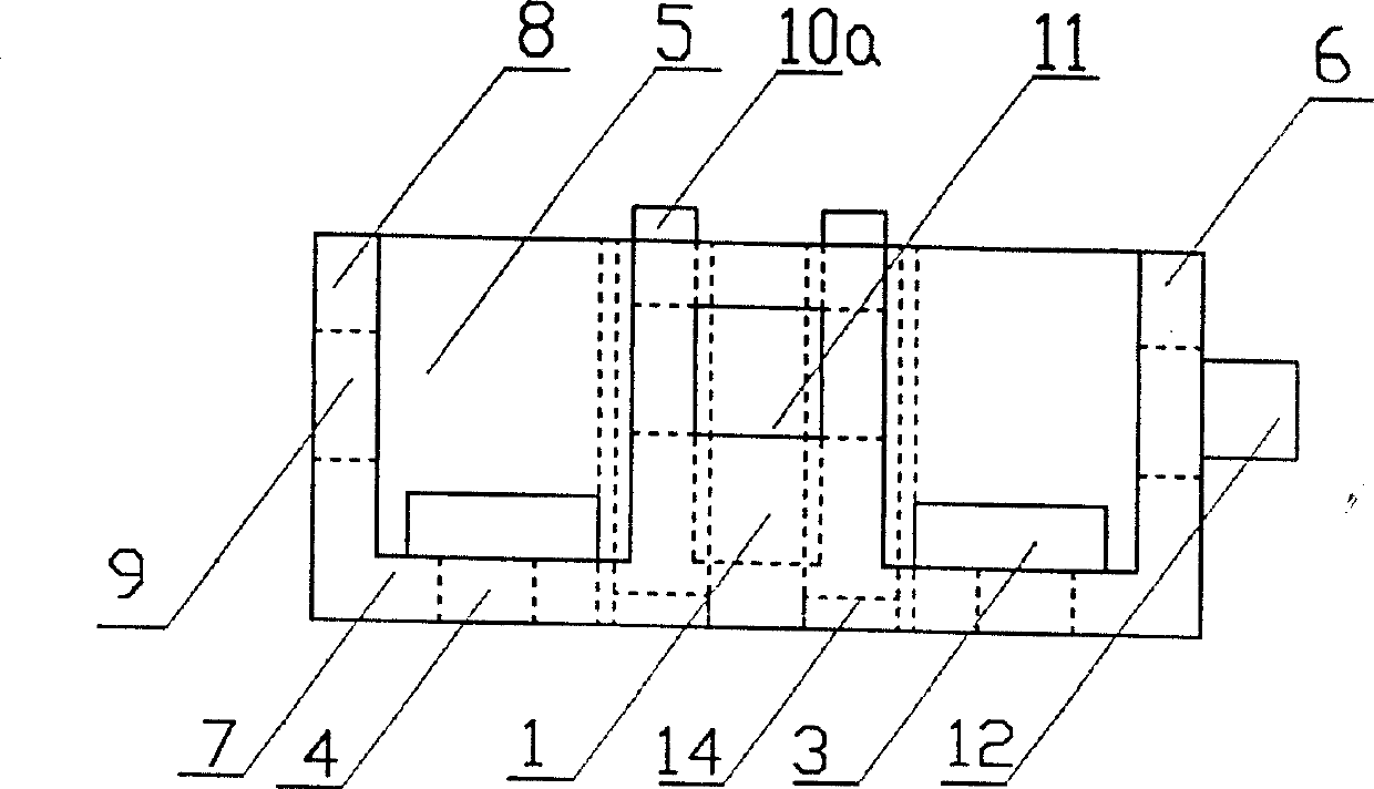 Porous habitat unit type ecological shore protection block