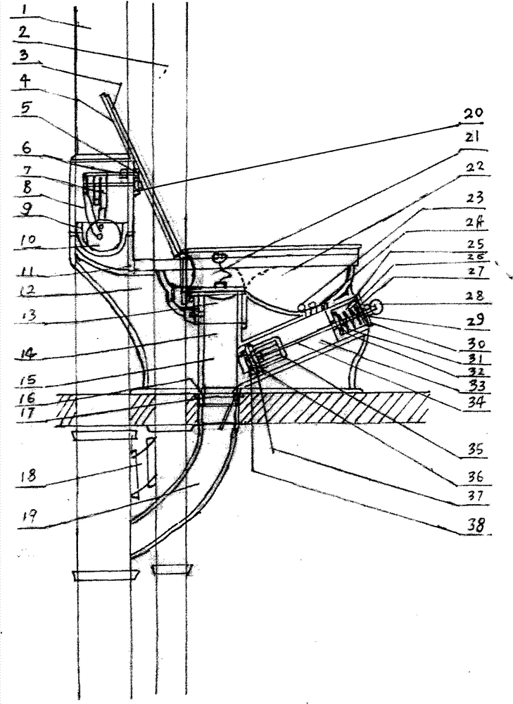 Biochemical recovery second-generation toilet seat and matching apparatus thereof