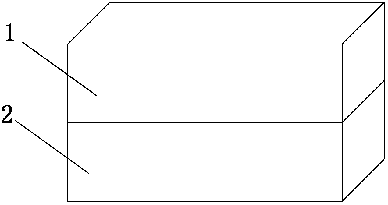 Large compound energy-saving refractory brick and production method thereof