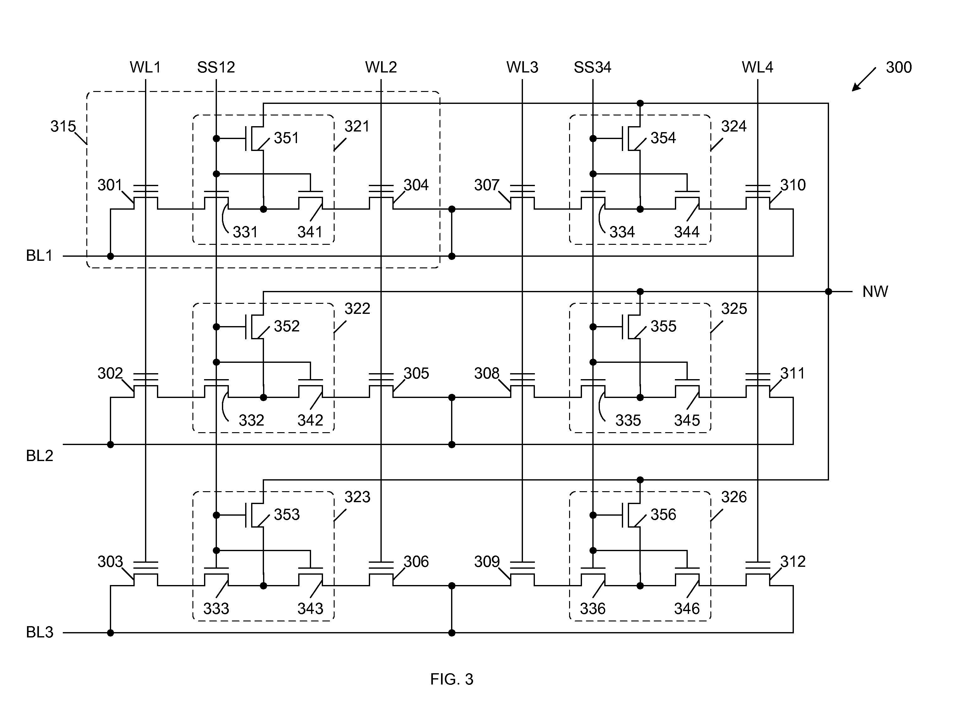 Scalable Electrically Eraseable And Programmable Memory