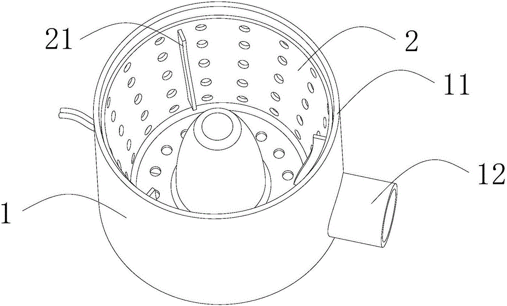 Drainer capable of rapidly draining